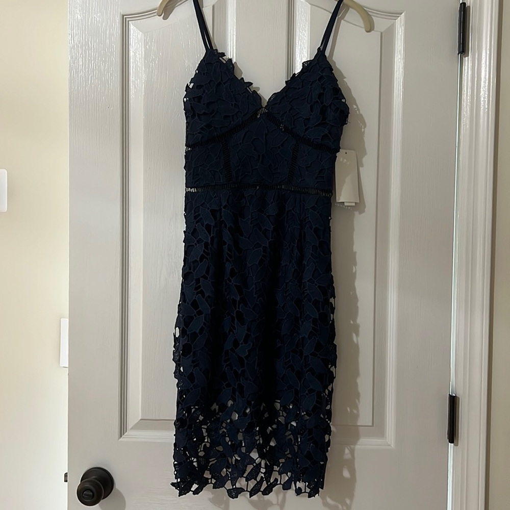 Navy blue dress, brand new with tags